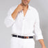 Antigua – Classic linen shirt Oyster White